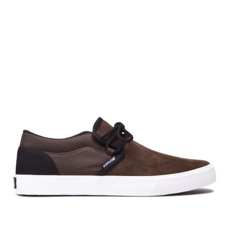 Supra Cuba Brune Joggesko Herre [NO-2-S725]